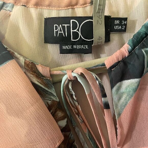 PatBo Floral Print Crew Neck Romper
|Size: XS | FR 34 | US 2 | - Picture 3 of 5